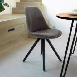 Kuipstoel Met Kussen -Zuiver Verkoop laforma lars stoel met zeshoek patroon 06