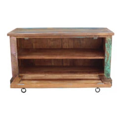 Lage Schoenenkast Gerecycled Sloophout -Zuiver Verkoop lage schoenenkast lavis otar 03