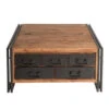 Industriele Salontafel Met 5 Lades -Zuiver Verkoop lavis havel industriele salontafel met 5 lades 01