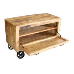 Houten Schoenenkast Met Tekst -Zuiver Verkoop lavis porter houten dressoir met tekst 02