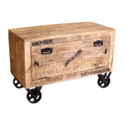 Houten Schoenenkast Met Tekst -Zuiver Verkoop lavis porter houten dressoir met tekst 04