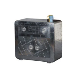 Aluminium Dressoir Zilver -Zuiver Verkoop lavis witold zilveren dressoir met 1 laden 01