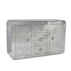 Dressoir Zilver Aluminium