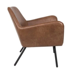 Leren Fauteuil Met Armleuningen 20 Leren Fauteuil Met Armleuningen -Zuiver Verkoop lederen retro fauteuil bon lumz home 03