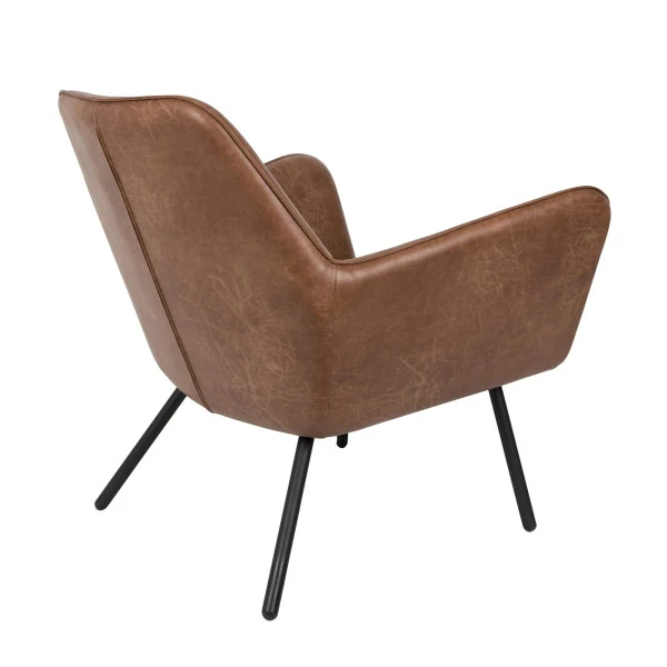 Leren Fauteuil Met Armleuningen 9 Leren Fauteuil Met Armleuningen - Afbeelding 7