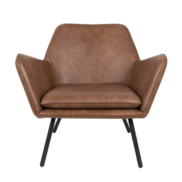 Leren Fauteuil Met Armleuningen 7 Leren Fauteuil Met Armleuningen - Afbeelding 5