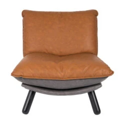 Zuiver Lounge Stoel Bruin Kunstleer -Zuiver Verkoop lounge stoel kunstleer zuiver lazy sack 04