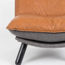 Zuiver Lounge Stoel Bruin Kunstleer -Zuiver Verkoop lounge stoel kunstleer zuiver lazy sack 05