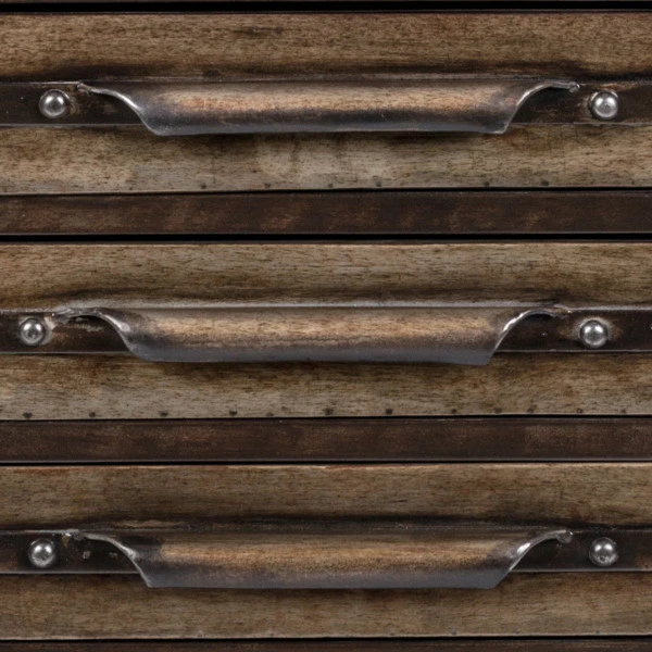 Metalen Vitrinekast Vintage 9 Metalen Vitrinekast Vintage - Afbeelding 7