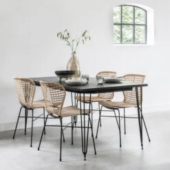 Retro Eetkamerstoel Loom -Zuiver Verkoop must living bahamas retro eetkamerstoel loom 01