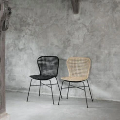 Retro Eetkamerstoel Loom -Zuiver Verkoop must living bahamas retro eetkamerstoel loom 02