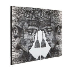 Schilderij Bali -Zuiver Verkoop must living balinese tweeling schilderij bali 02