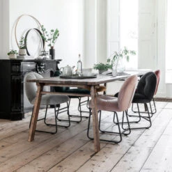 Design Eetkamerstoel Fluweel -Zuiver Verkoop must living bouton fluwelen eetkamerstoel 02 6