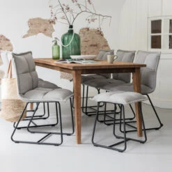 Eetkamerstoel Stof -Zuiver Verkoop must living cloud beklede eetstoel 04