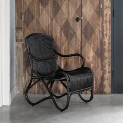 Bohemian Rotan Fauteuil Zwart -Zuiver Verkoop must living como bohemian fauteuil zwart rotan 08