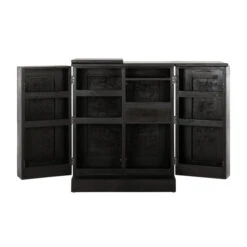 Zwarte Drankkast Bartafel -Zuiver Verkoop must living connaught zwarte drankkast bartafel 03