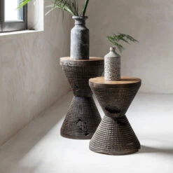 Handgemaakte Bijzettafel -Zuiver Verkoop must living diabolo handgemaakte bijzettafel 03