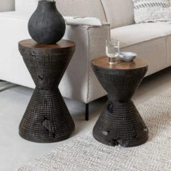 Handgemaakte Bijzettafel -Zuiver Verkoop must living diabolo handgemaakte bijzettafel 04