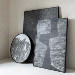 Rond Wandpaneel Zwart Wit -Zuiver Verkoop must living imaginary rond wandpaneel zwart wit 03