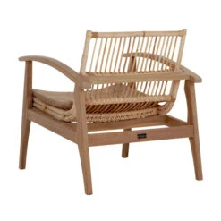Fauteuil Van Teak En Rotan -Zuiver Verkoop must living marvin fauteuil van teak en rotan 08
