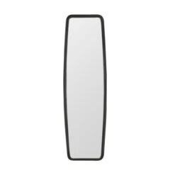 Grote Spiegel Ovaal Van Hout