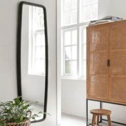 Grote Spiegel Ovaal Van Hout -Zuiver Verkoop must living morris grote ovale spiegel van hout 02