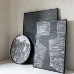 Handgemaakt Schilderij -Zuiver Verkoop must living opposites atract handgemaakt schilderij 06