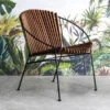 Teak Design Fauteuil -Zuiver Verkoop must living portofino houten design fauteuil 01