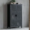 Zwarte Kast Met Rotan 1 Zwarte Kast Met Rotan -Zuiver Verkoop must living provence zwarte kast met rotan 01 1