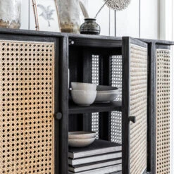 Webbing Kast Met Ronde Hoeken -Zuiver Verkoop must living raffles webbing wandkast met ronde hoeken 04