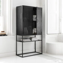 Kast Op Hoge Poten Zwart -Zuiver Verkoop must living spiderman kast op hoge poten zwart 03 1