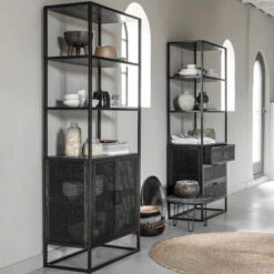 Open Kast Met Lades Rotan -Zuiver Verkoop must living spiderman open kast met lades rotan 03 1