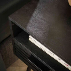 Nachtkastje Zwart Mangohout -Zuiver Verkoop nachtkastje zwart mangohout marina giani 04