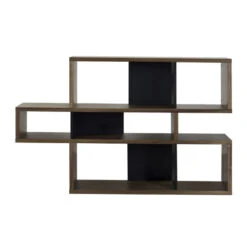 Lage Boekenkast Walnoot 100 Cm