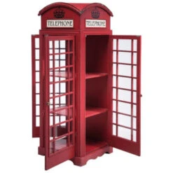 Telefooncel Vitrine Kast -Zuiver Verkoop retro vitrinekast london 05 800x800 1