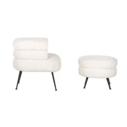Ronde Hocker Zachte Stof 8 Ronde Hocker Zachte Stof -Zuiver Verkoop richmond interiors amelia ronde hocker wit boucle 02 1