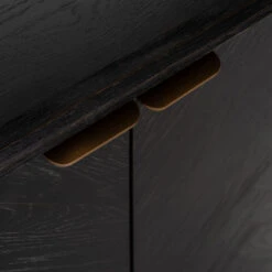 Zwarte Vakkenkast Met Visgraat -Zuiver Verkoop richmond interiors blackbone zwarte vakkenkast met visgraat 08