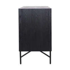 Dressoir Van Zwart Hout -Zuiver Verkoop richmond interiors blax dressoir van zwart hout 02