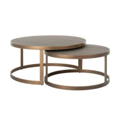 Ronde Salontafelset Goud