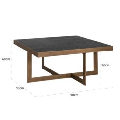 Salontafel Messing -Zuiver Verkoop richmond interiors cambon salontafel messing 04