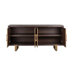 Dressoir Donker Hout Brushed Gold 12 Dressoir Donker Hout Brushed Gold -Zuiver Verkoop richmond interiors cromford mill dressoir donker hout brushed gold 04