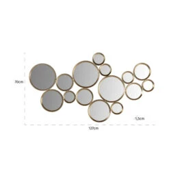 Spiegel Goud -Zuiver Verkoop richmond interiors dorine spiegel goud 02