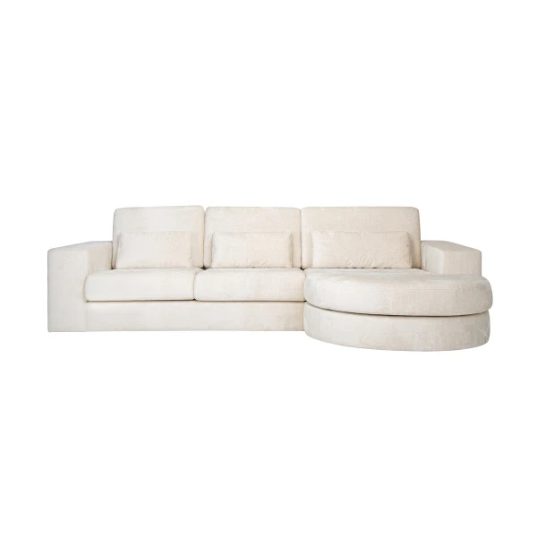 Bank Met Chaise Longue Chenille