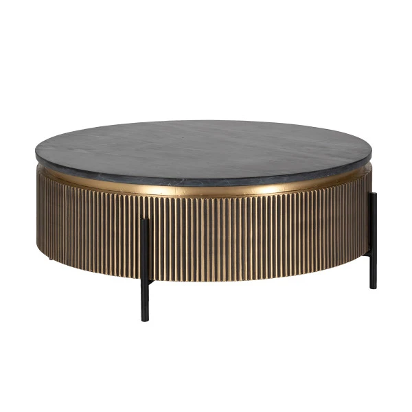 Ronde Salontafel Met Marmer 3 Ronde Salontafel Met Marmer