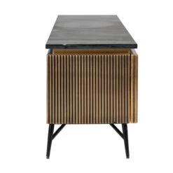 Tv-meubel Messing En Marmer -Zuiver Verkoop richmond interiors ironville tv meubel messing en marmer 02