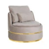 Ronde Design Fauteuil Met Goud 1 Ronde Design Fauteuil Met Goud -Zuiver Verkoop richmond interiors kylie ronde design fauteuil met goud 03