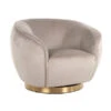 Draaifauteuil Velvet -Zuiver Verkoop richmond interiors layla draaifauteuil velvet khaki 01 1