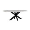 Ovale Eettafel Wit Marmer -Zuiver Verkoop richmond interiors lexington ovale eettafel wit marmer 01