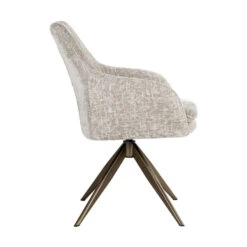 Beige Draaibare Eetkamerstoel -Zuiver Verkoop richmond interiors lisonne beige draaibare eetkamerstoel 03