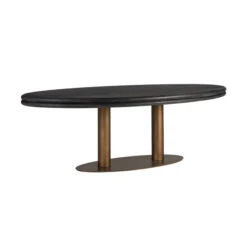 Eettafel Messing Poot 8 Eettafel Messing Poot -Zuiver Verkoop richmond interiors macaron eettafel messing poot 02